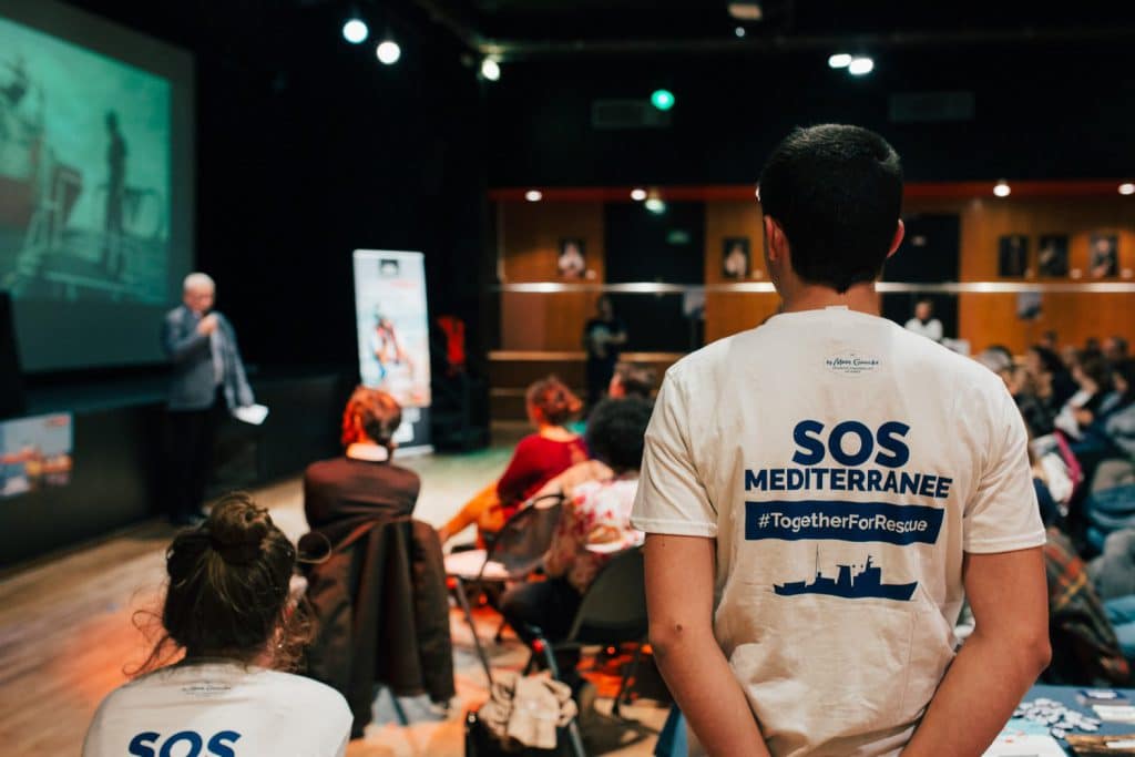 Evènement de lancement de l'antenne 2018 / Crédit photo: DR/SOS MEDITERRANEE