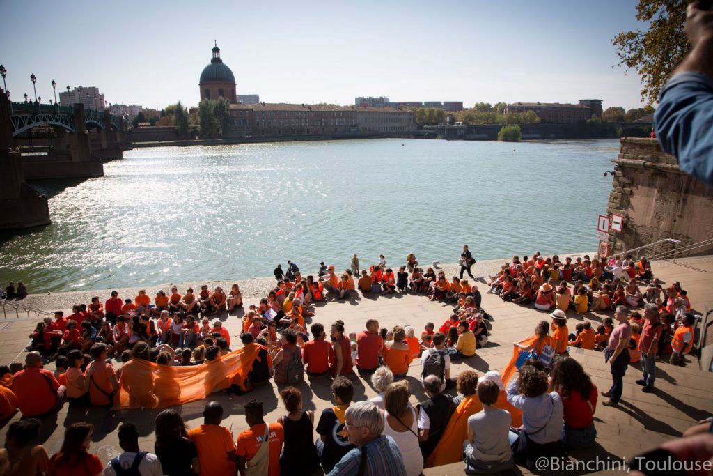 Vague orange à Toulouse, 6 octobre 2018 - Céline Bianchini / SOS MEDITERRANEE