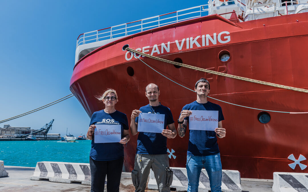 L'Ocean Viking bloqué : un nouveau déni d'humanité SOS Méditerranée