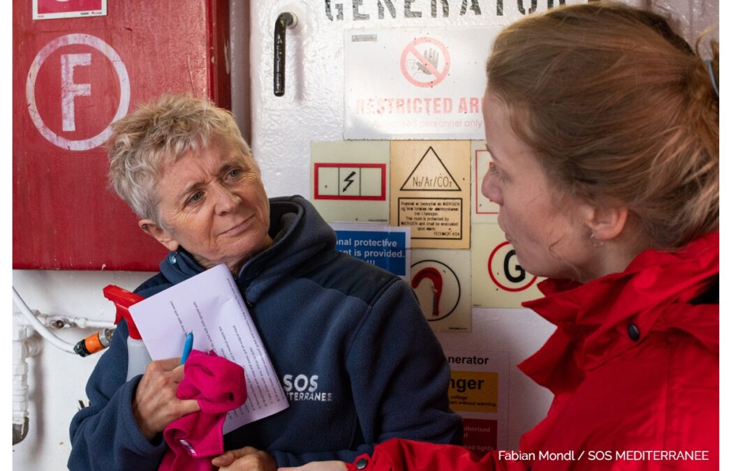 [CARNETS DE SAUVETAGE] #2  Christine, responsable de l’équipe médicale à bord  SOS Méditerranée