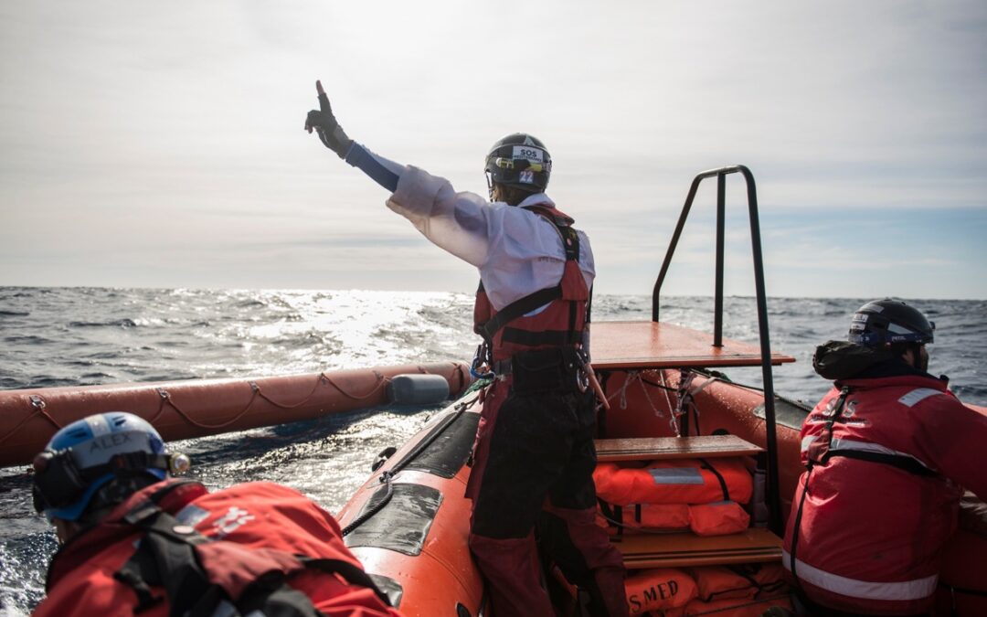 Préparations en vue du retour en mer SOS Méditerranée