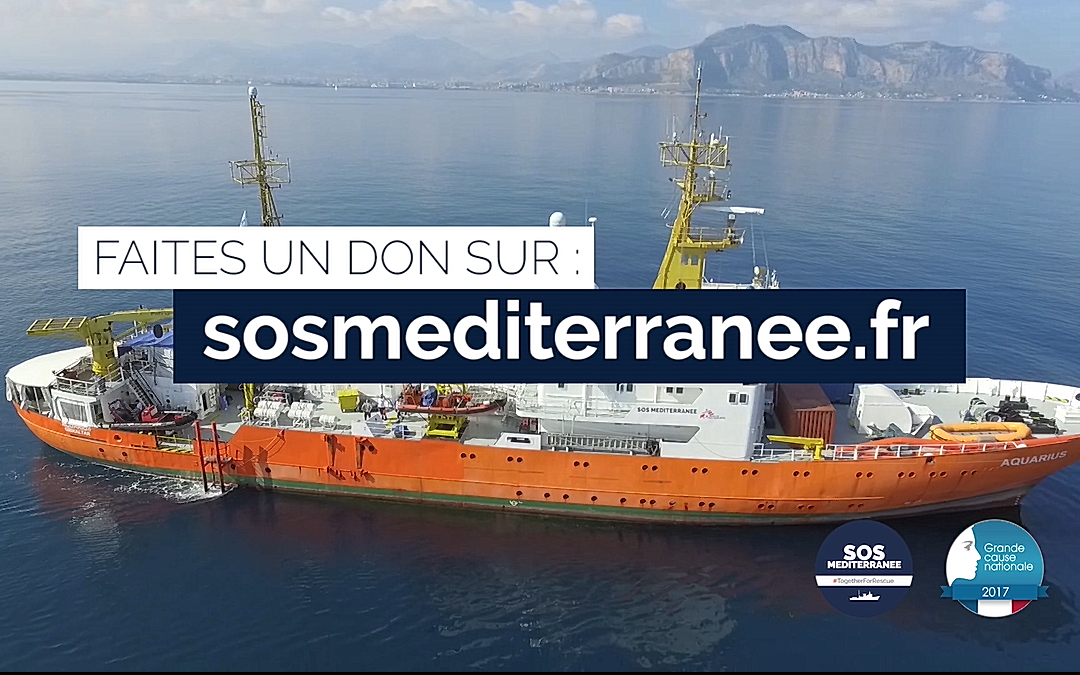 SOS MEDITERRANEE, Grande Cause Nationale 2017 SOS Méditerranée