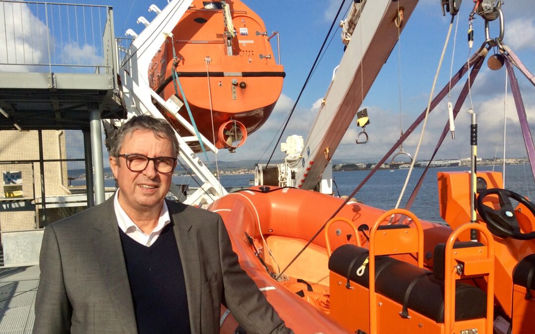 [PORTRAIT] « En mer, le droit au sauvetage doit être le même pour tous » affirme Michel Tudescq, directeur du Lycée de la mer de Sète SOS Méditerranée