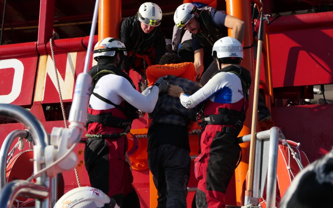 [DÉCLARATION]  215 rescapés secourus par l'Ocean Viking en trois jours SOS Méditerranée