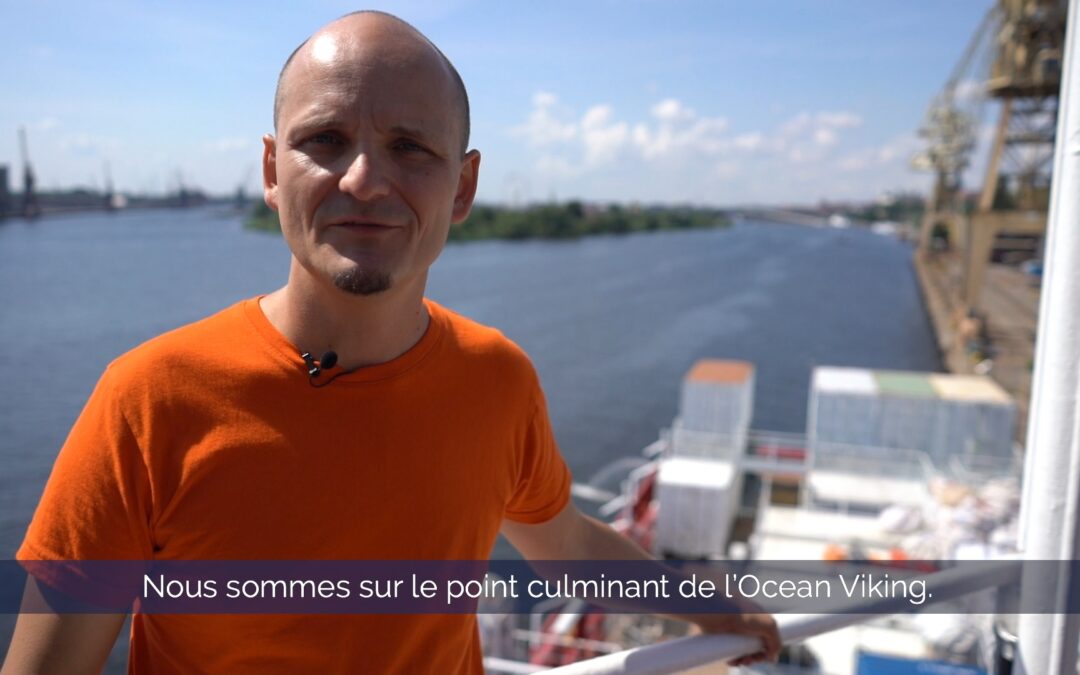 [BACK AT SEA] Alessandro, marin-sauveteur, à bord de l'Ocean Viking SOS Méditerranée