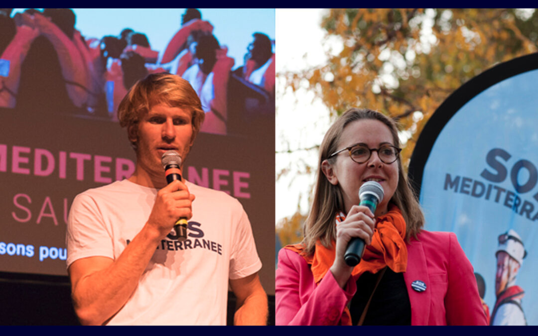 [ON NOUS SOUTIENT] Une marraine et un parrain pour SOS MEDITERRANEE en 2021 SOS Méditerranée